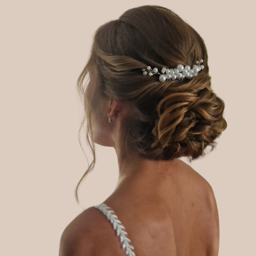 Chignon bas bohème